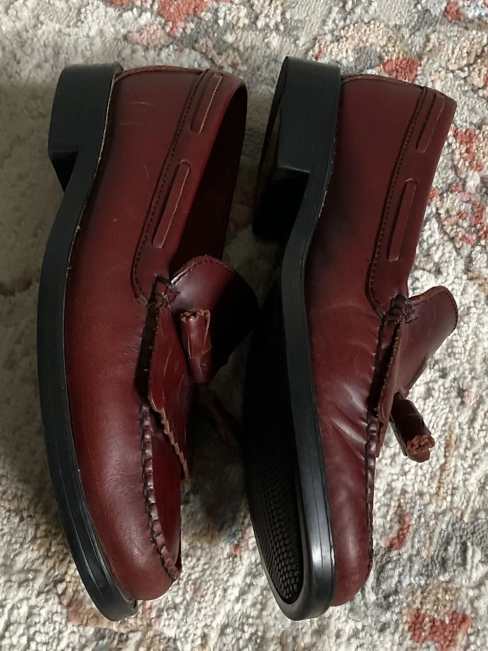 Vintage Bass Weejums Marietta 11 Tassel Kiltie Loafers - Picture 9 of 15